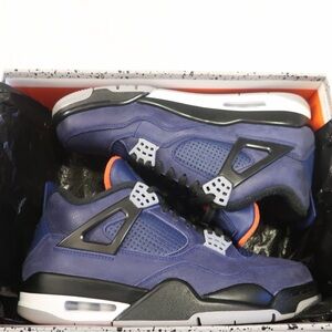 Air Jordan 4 Retro Winterized Loyal Blue Sneakers Size 9 Mens